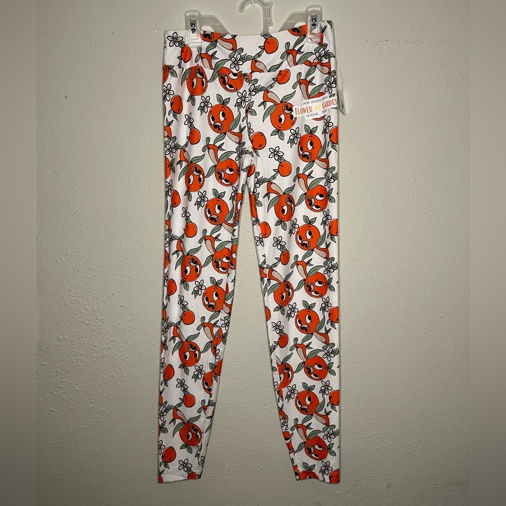 Orange bird leggings - Picture 1 of 5